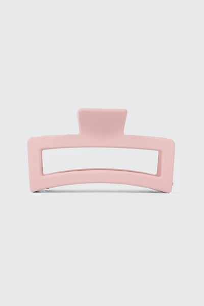 Grande pince à cheveux rectangulaire