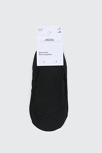 4-Pack of Low Cut Shoe Liners