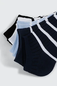Lot de 4 paires de socquettes à rayures