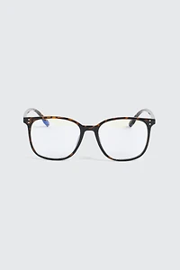 Lunettes Wayfarer anti-fatigue