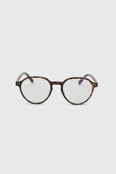 Lunettes anti-fatigue à monture ronde