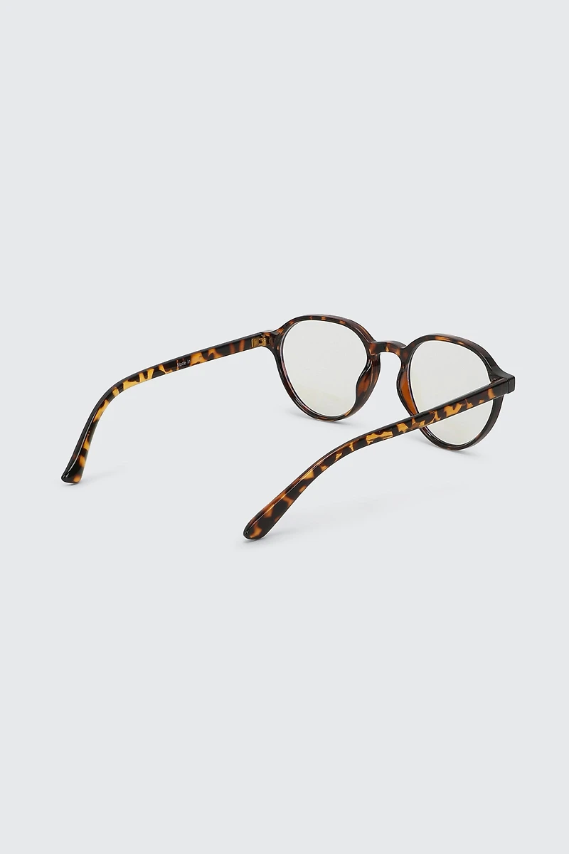 Round Frame Anti-Strain Glasses