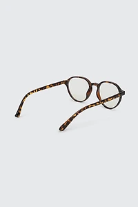 Round Frame Anti-Strain Glasses