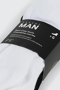 Lot de 6 paires de chaussettes courtes