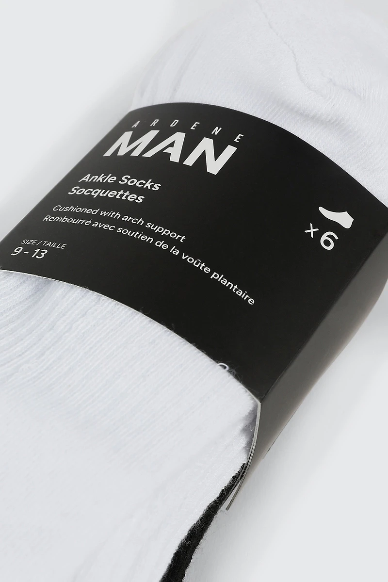 6-Pack Ankle Socks