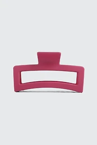 Grande pince à cheveux rectangulaire