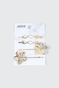 4-Pack Sculpted Hair Pins