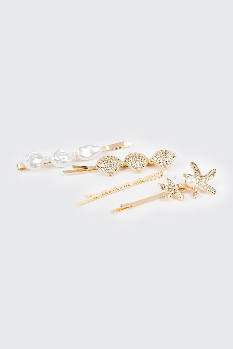 Ocean Hair Clips Set
