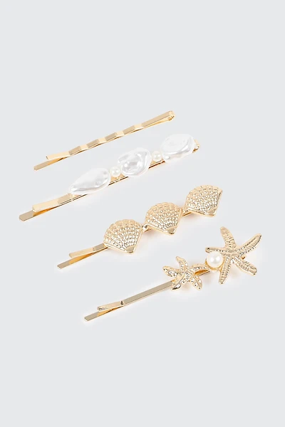 Ocean Hair Clips Set