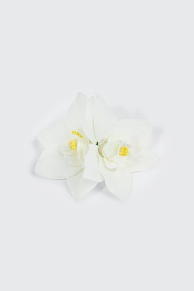 Pince à cheveux fleur tropicale