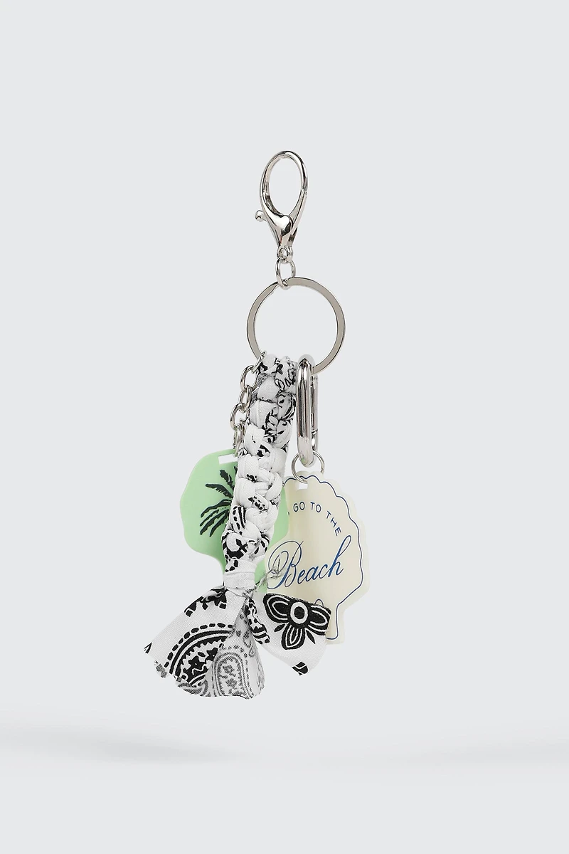 Palm Tree Keychain