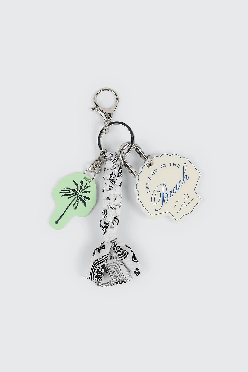 Palm Tree Keychain