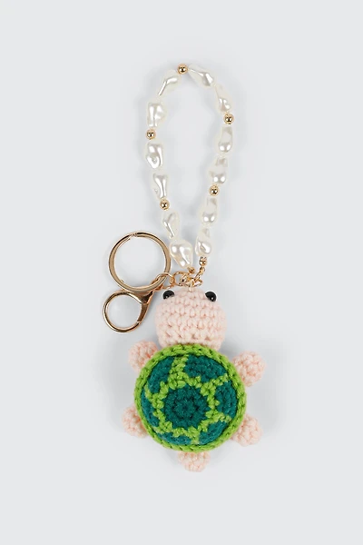 Porte-clés tortue au crochet