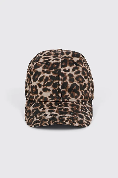 Leopard Print Baseball Cap