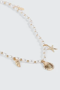 Shell Charm Necklace