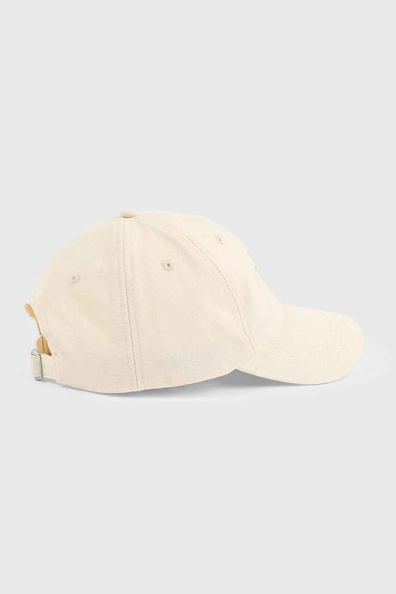 Casquette tissée avec broderie soleil
