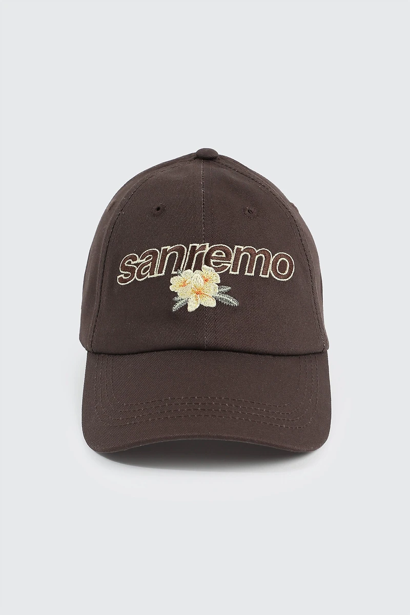 Italy Woven Baseball Cap