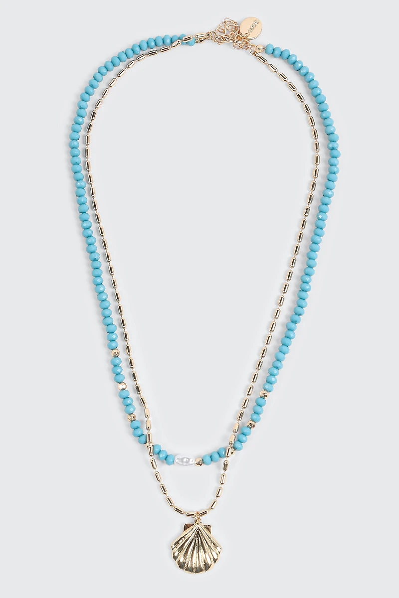 Shell Pendant Necklace