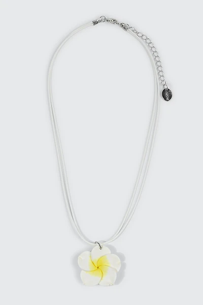 Hibiscus Pendant Necklace