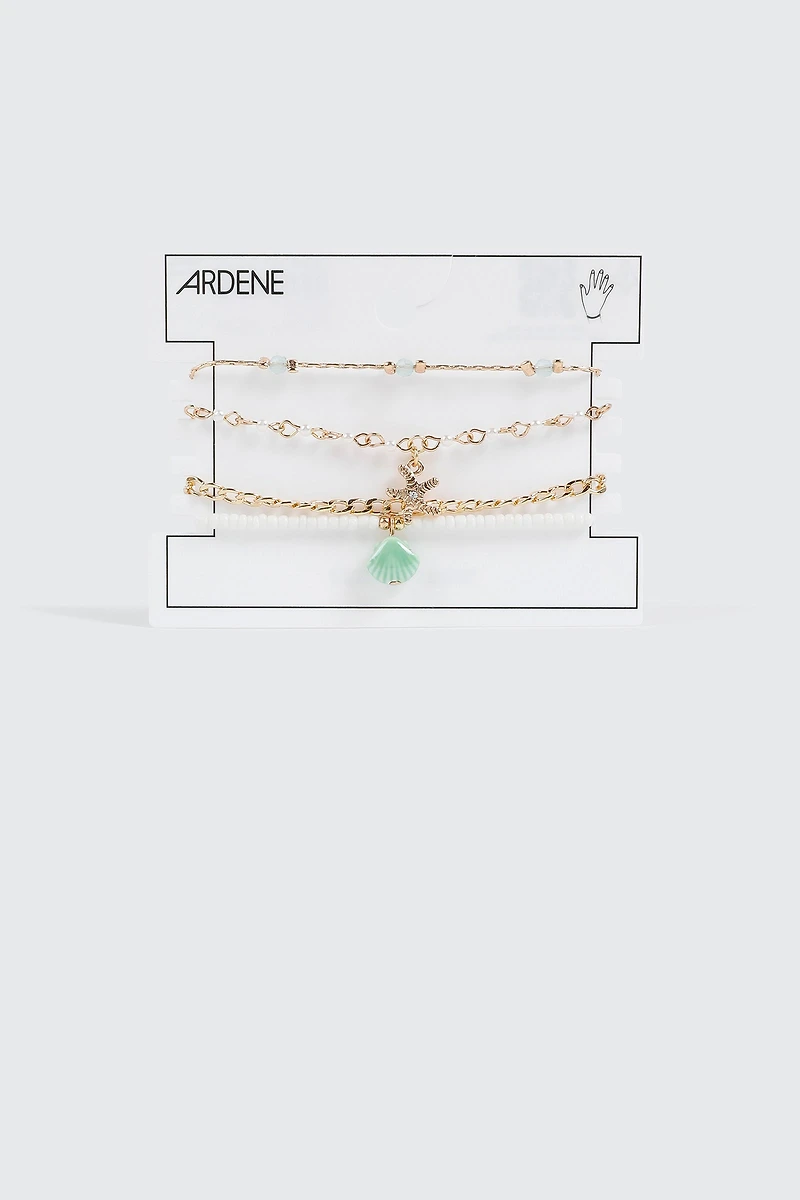 4-Pack Stackable Bracelets