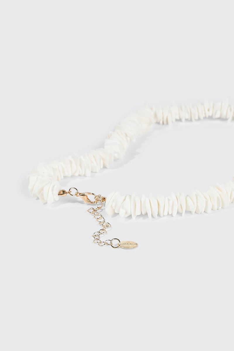 Chipped Shell Necklace