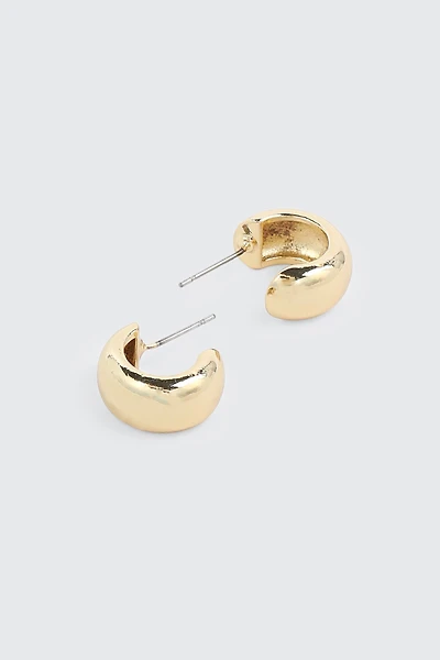 14K Gold Plated Mini Hoops