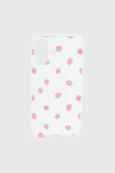 Étui de téléphone modèle 17 fraises