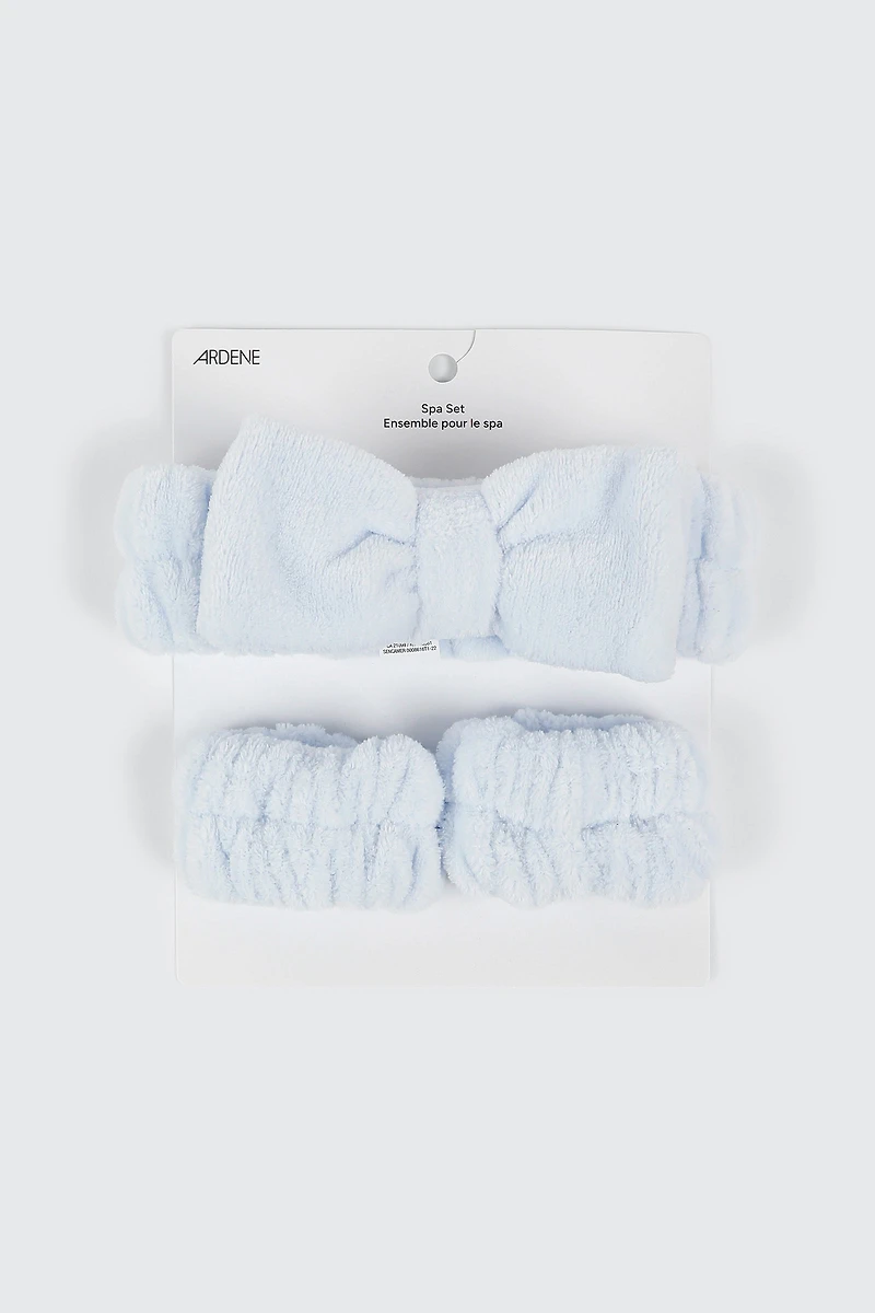 Terry Spa Headband Set