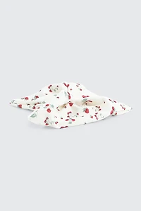 Strawberry Rectangular Scrunchie