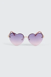 Lunettes cœur sans monture