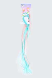 4-Pack Fake Hair Extensions