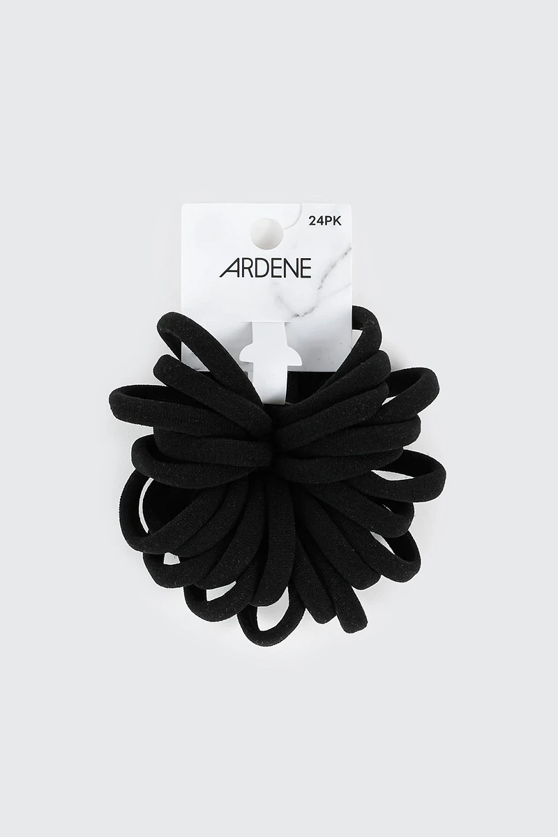 24-Pack Seamless Hair Ties