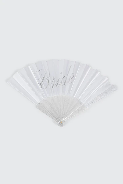 Bridal Plastic Fan