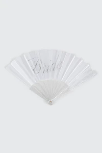Bridal Plastic Fan