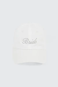 Casquette de baseball broderie mariée