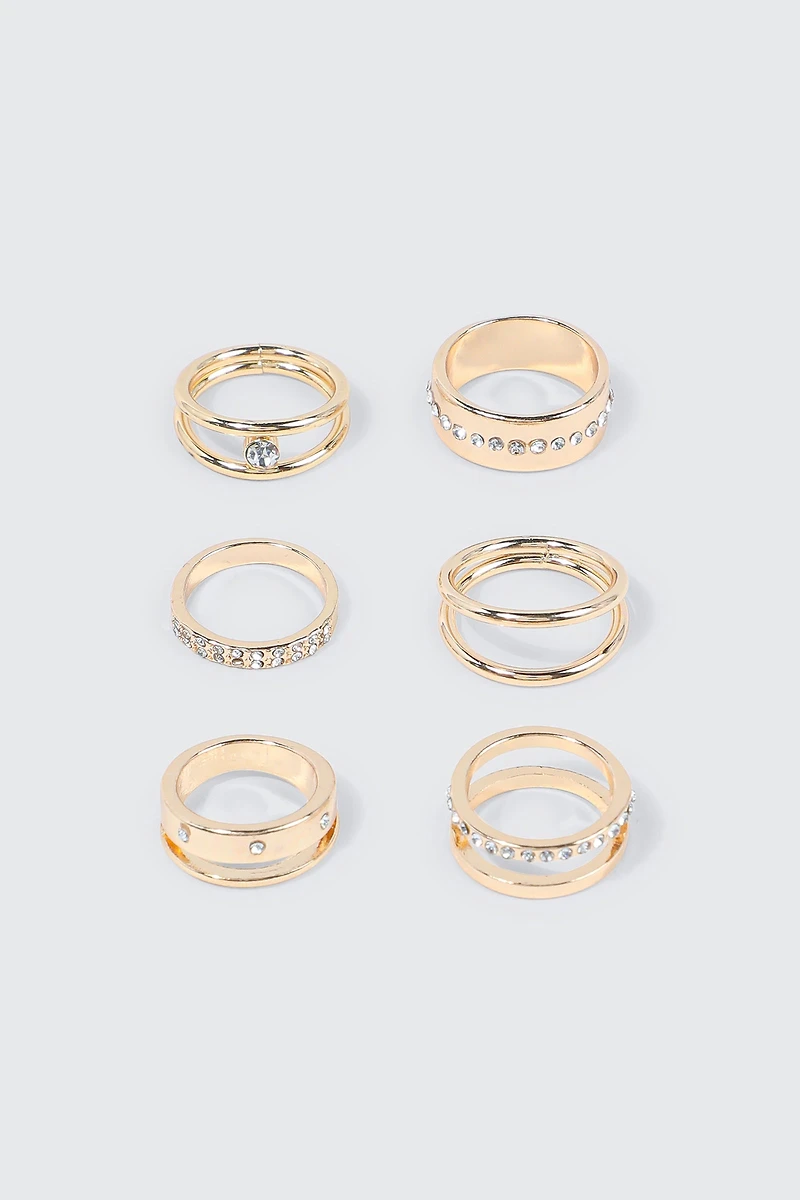 6-Pack Rings Set