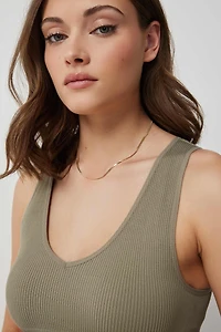 14K Gold Plated Flat Chain Necklace