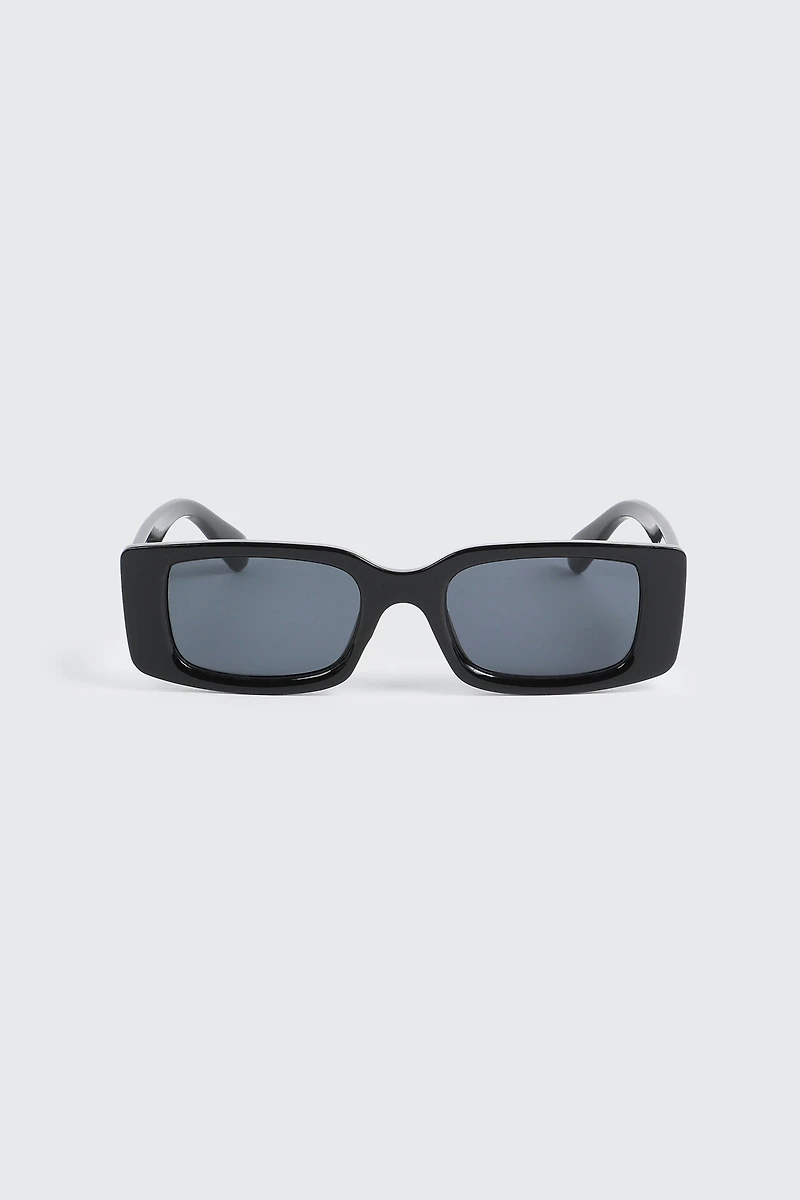Slim Rectangular Sunglasses