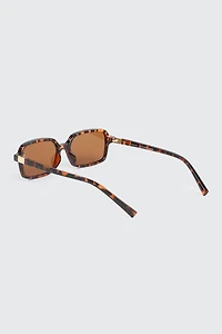 Slim Rectangular Sunglasses