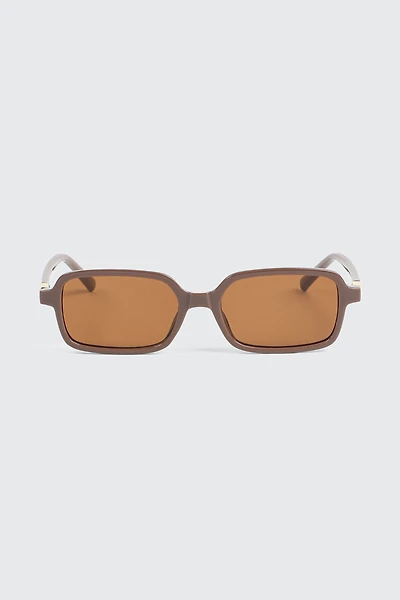 Slim Rectangular Sunglasses