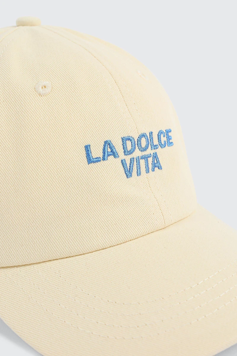 Embroidered Cap