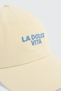 Embroidered Cap