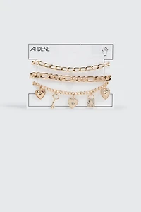 3 Pack Charm Bracelets