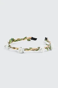 Braided Rose Headband