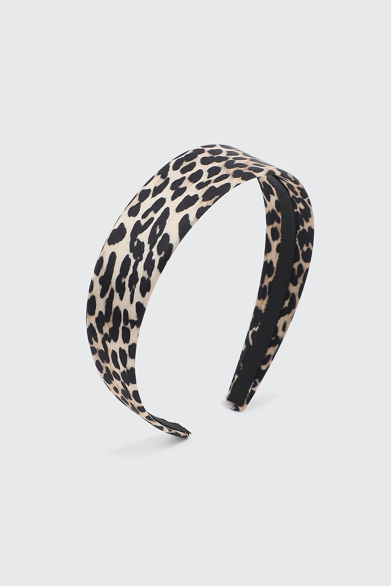 Serre-tête de style années 90 imprimé