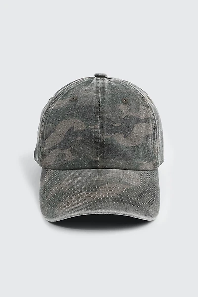 Camo Print Baseball Hat