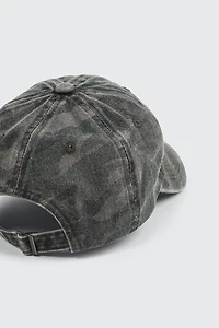 Camo Print Baseball Hat