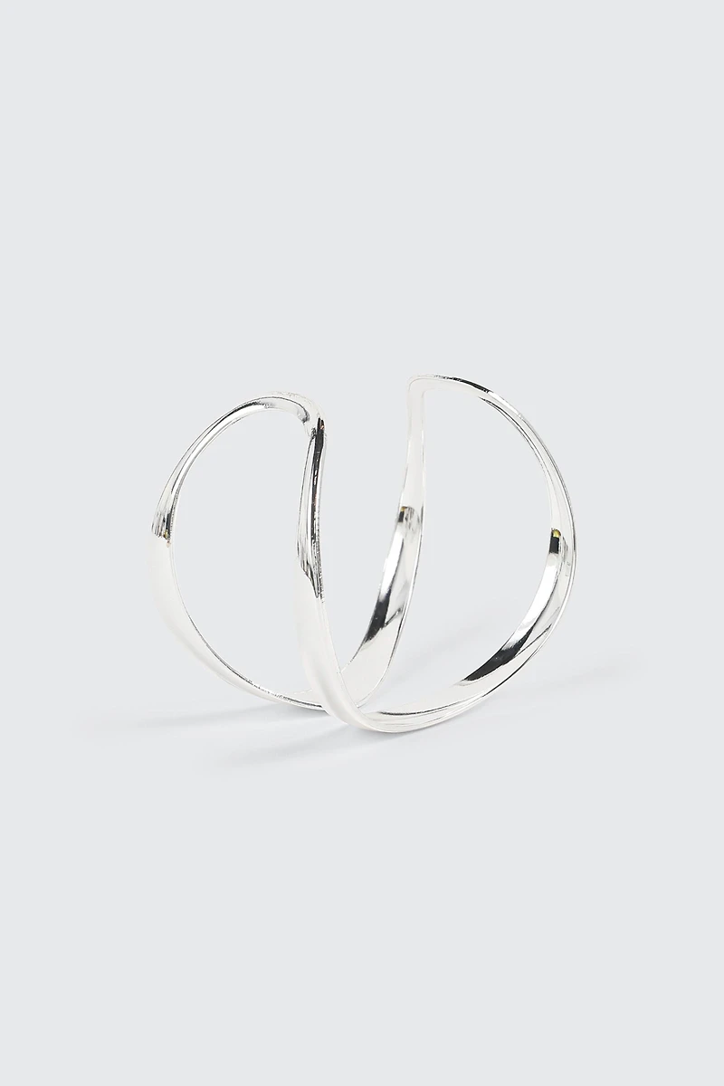 Twisted Open Cuff Bracelet