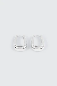 Rectangular Hoop Earrings