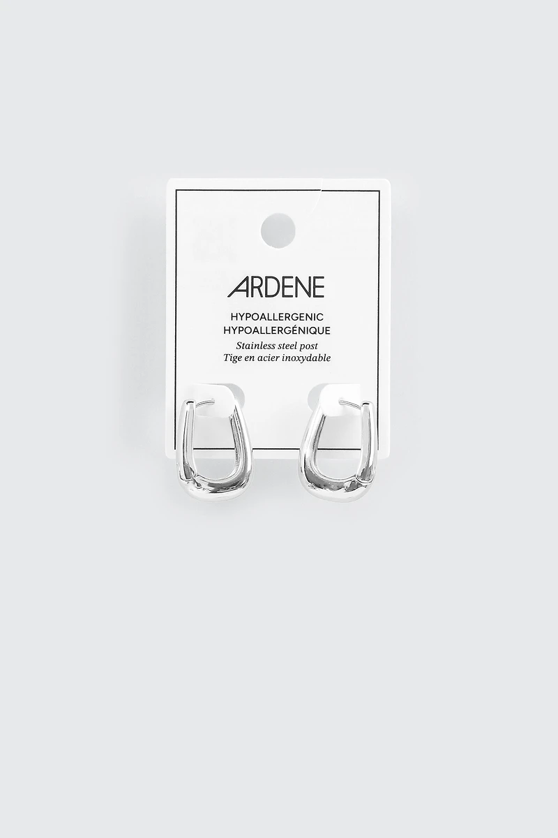 Rectangular Hoop Earrings